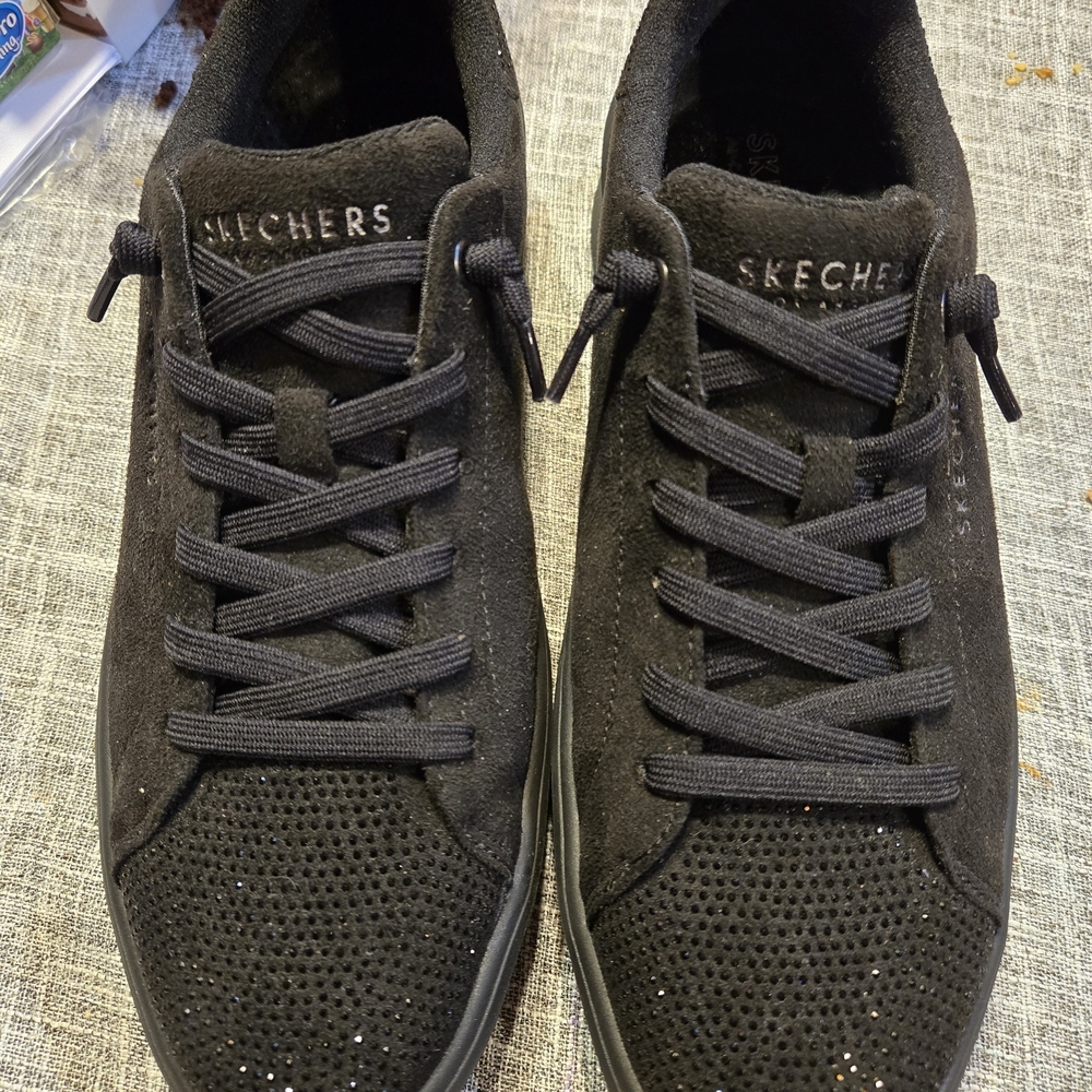 Skechers Women's Black Dazzle Me Sneakers Size 11